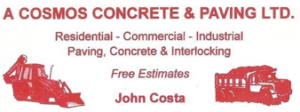 A Cosmos Concrete & Paving Ltd.